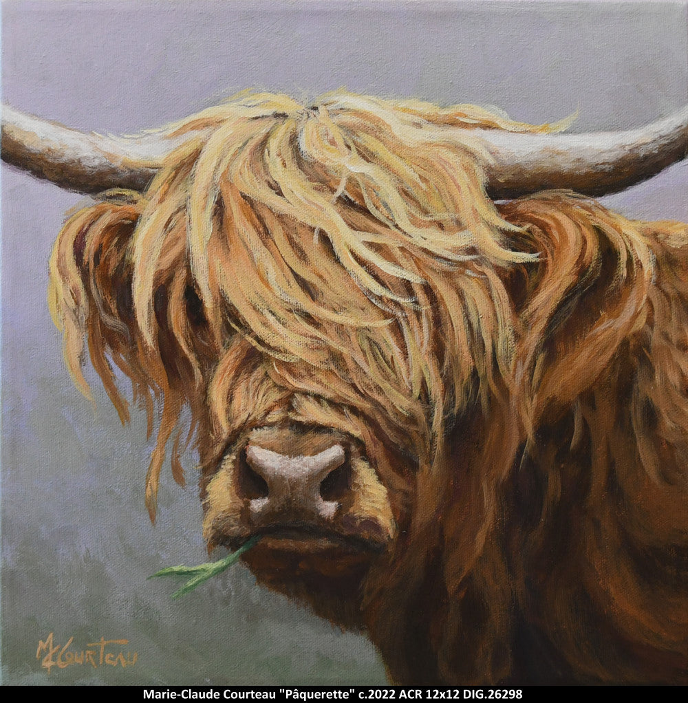 26298 - Pâquerette - M.C.COURTEAU - 12X12