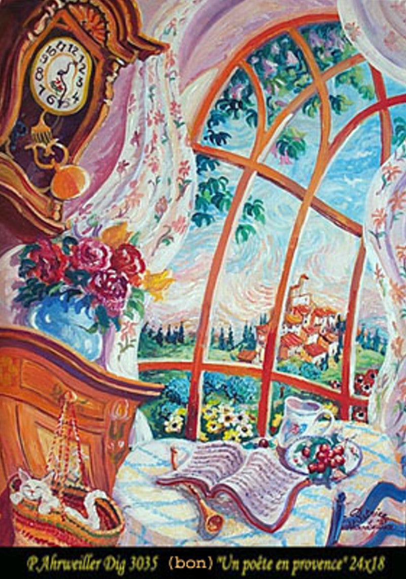 3035 - U poète en Provence - PATRICE AHRWEILLER - 24x18