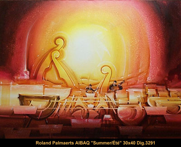 3291 - Roland Palmaerts - Summer - été - 30x40
