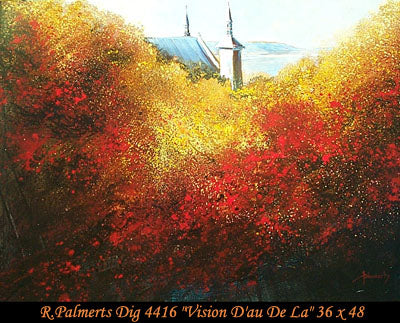 4416 - Roland Palmaerts - Vision d'au delà - 36x48