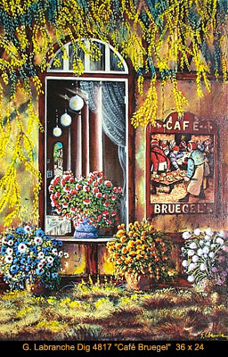 4817 - Gilles Labranche - Café Bruegel - 36x24