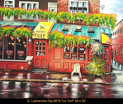 4819 - Gilles Labranche - Le turf - 24x30