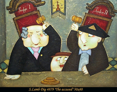 4879 - Steven Lamb - The accused - 30x40