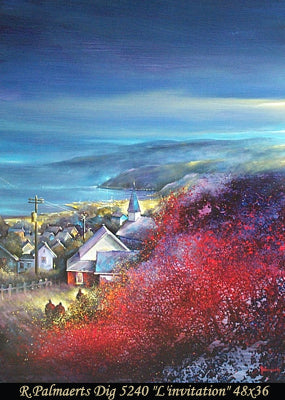 5240 - Roland Palmaerts - L'invitation - 48x36