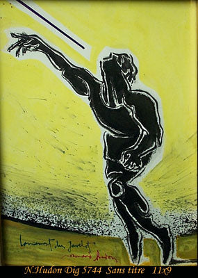 5744 - SÉRIE OLYMPIQUES 1976 - NORMAND HUDON - DESSIN