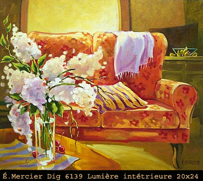 6139 - Elaine Mercier - Lumière extérieur - 20x24