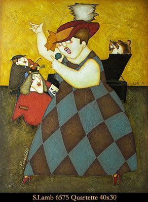6575 - Steven Lamb - Quartette - 40x30