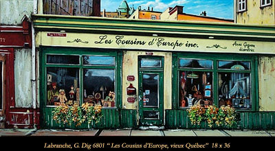 6801 - Gilles Labranche - Les cousins d'Europe - 18x36
