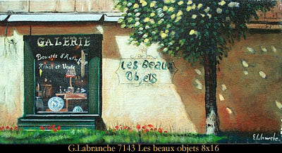 7143 - Gilles Labranche - Les beaux objets - 8x16