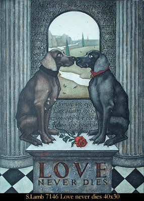 7146 - Steven Lamb - Love Never Dies - 40x30
