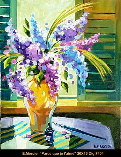 7404 - Parce que je t'aime - 20x16