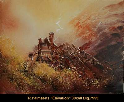 7555 - Roland Palmaerts - Élévation - 30x40