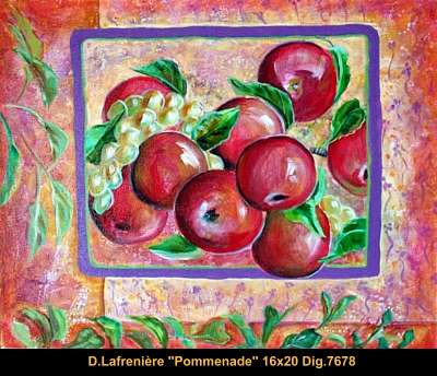 7678 - Pommenade -  - DENISE LAFRENIÈRE -  16x20