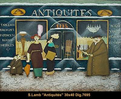 7695 - Steven Lamb - Antiquités - 30x40