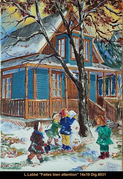 #8031 - Lise Labbe - Faites bien attention - 14x10