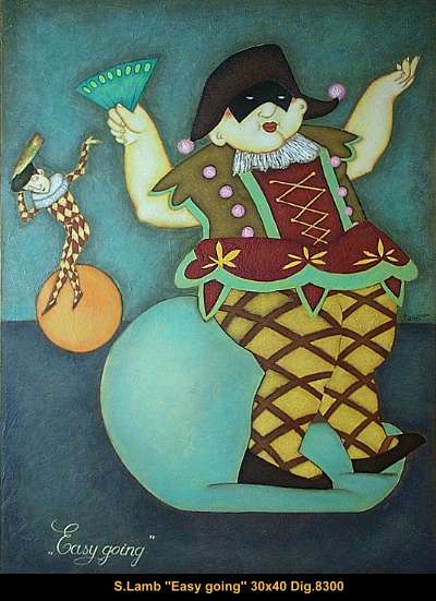 8300 - Steven Lamb - Easy Going - 40x30