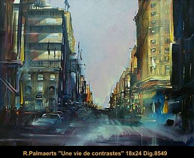 8549 - Roland Palmaerts - Une vie de contraste - 18x24