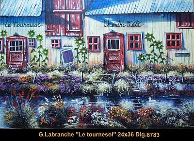 8783 - Gilles Labranche - Le tournesol - 24x36