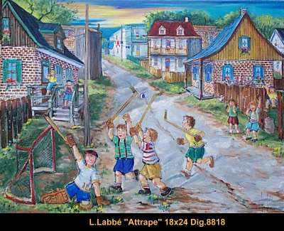 #8818 - Lise Labbe - Attrape - Catch - 18x24