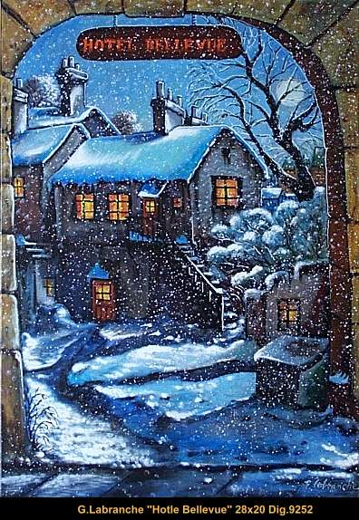 9252 - Gilles Labranche - Hotel Bellevue - 28x20