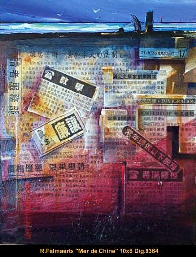 9364 - Roland Palmaerts - Mer de Chine - 10x8