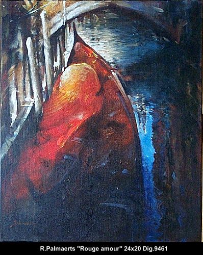 9461 - Roland Palmaerts - Rouge amour - 24x20