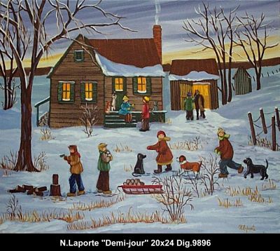 9896 - Demi-jour - 20x24