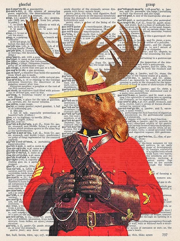 AW00030 - ArtnWordz - Mounty Moose