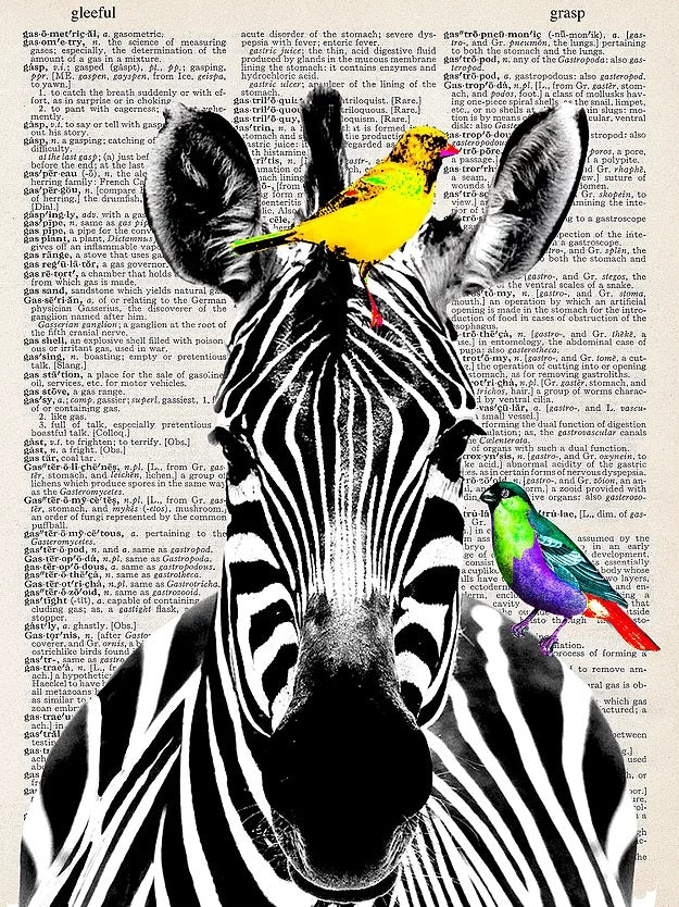 AW00036 - ArtnWordz - Zebra