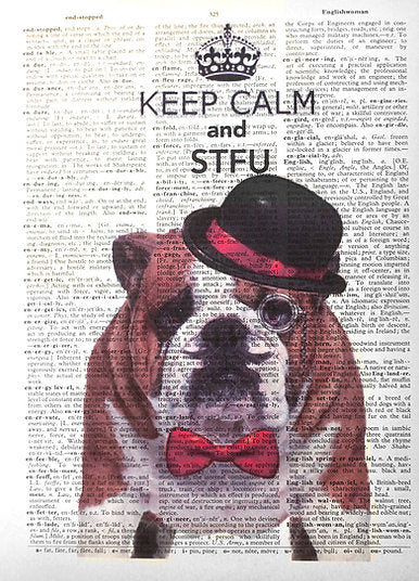 AW00080 - ArtnWordz - STFU Bulldog