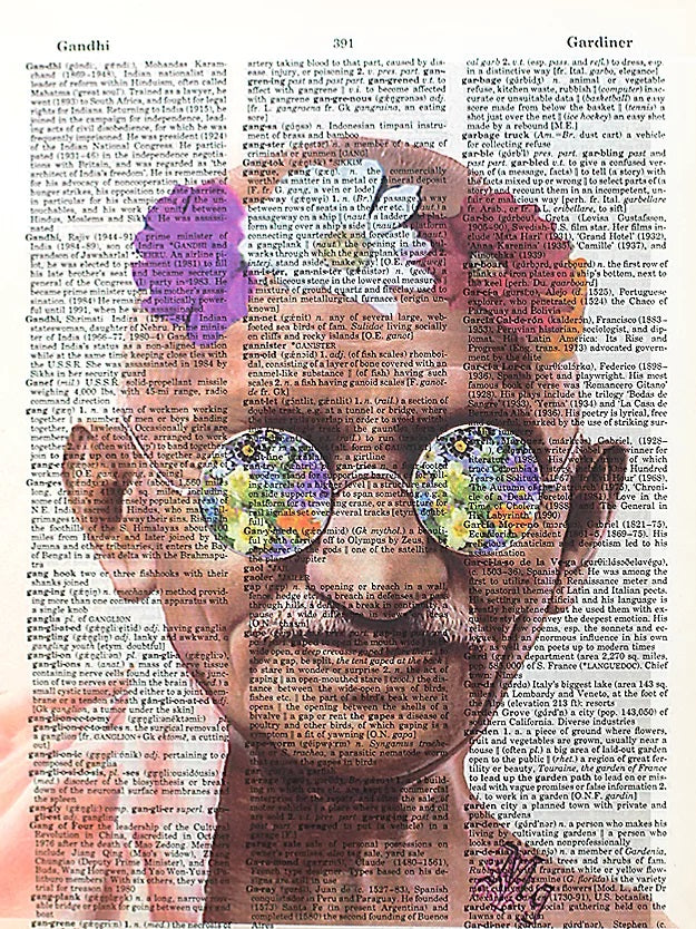 AW00216 - ArtnWordz - Gandhi Flower