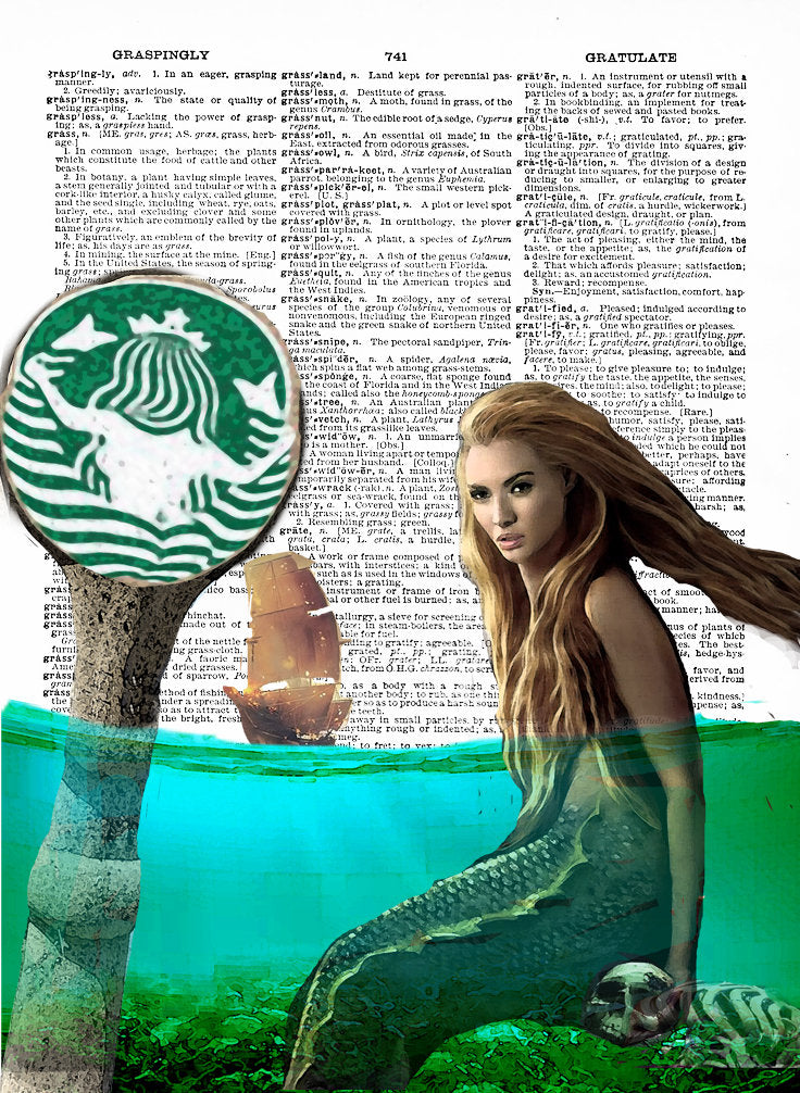 AW00270 - ArtnWordz - Caffeine Mermaid