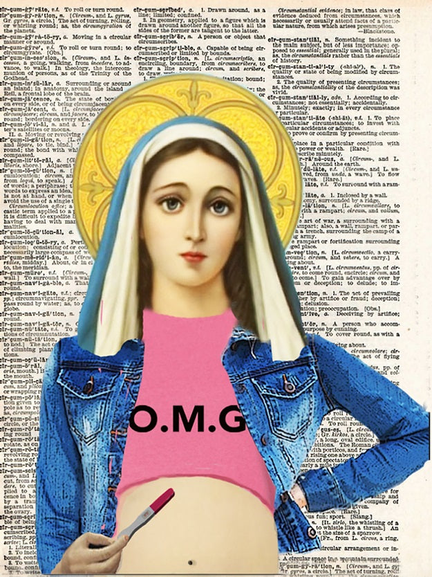 AW00431 - ArtnWordz - Mary OMG