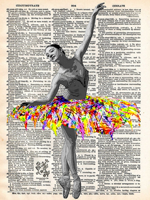 AW00475 - ArtnWordz - Colorful Ballet