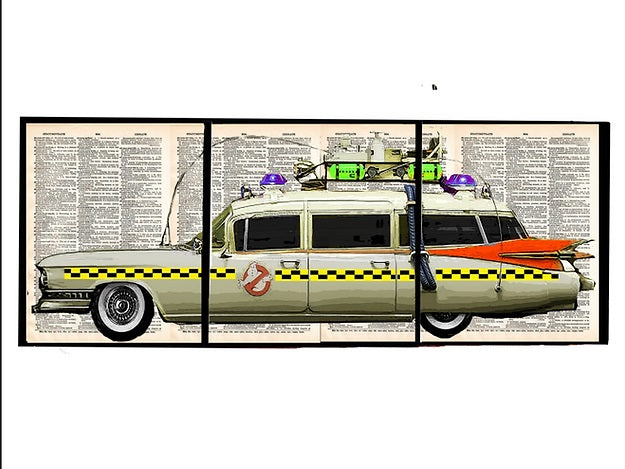 AW T042 - ArtnWordz - Ecto One Triptych