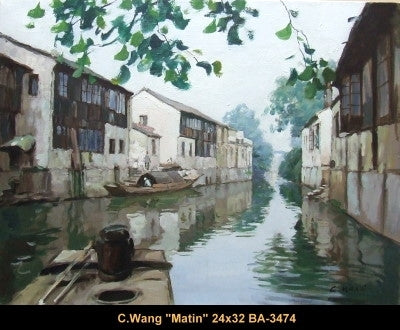 BA3474 - Chui Wang - Matin - 24x32