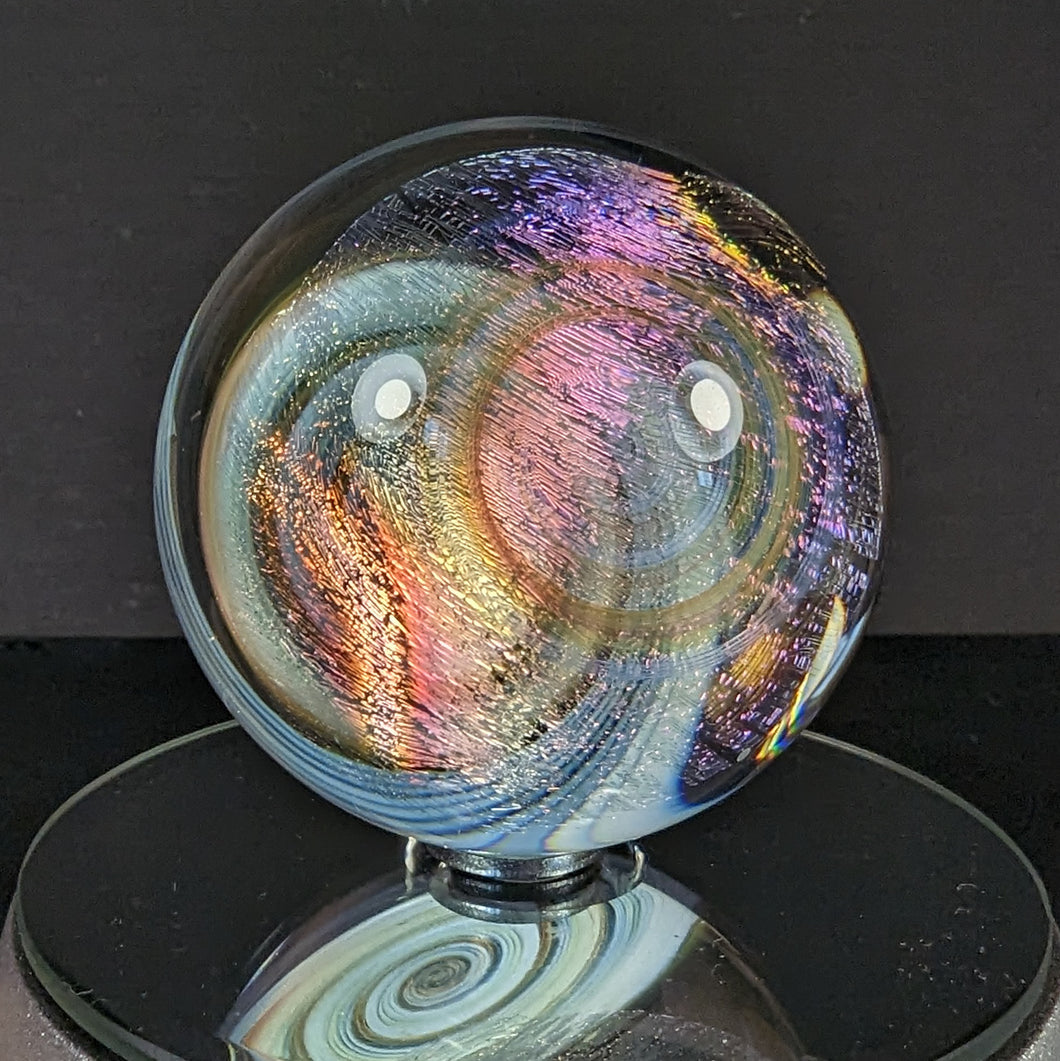 BA8693 - PETER BOYLE (A26) -BILLE - MARBLE (60MM) - ART GLASS - ART VERRIER