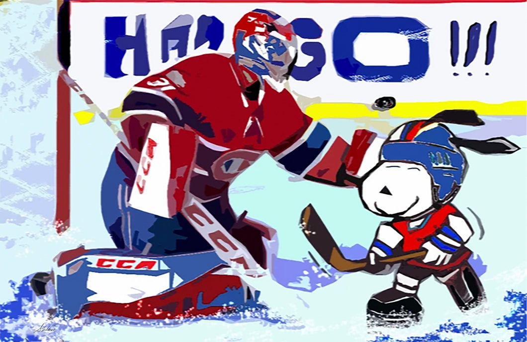 Go Habs Go - SUZANNE LEBLANC - 26x40