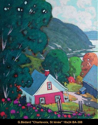 BA-308 - Charlevoix, St-Irenee - GILLES BÉDARD - 24x20