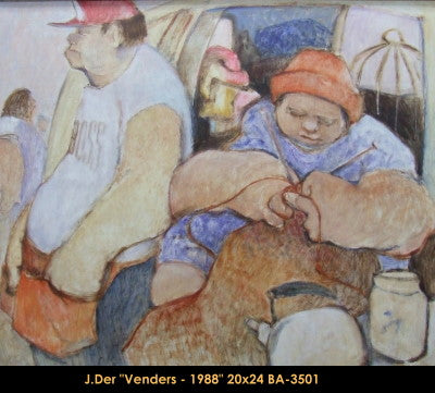 BA3501 - John Der - Venders - 20x24