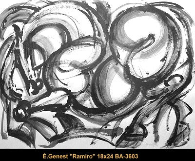 BA3603 - Elise Genest - Ramiro - 18x24 - Dessin