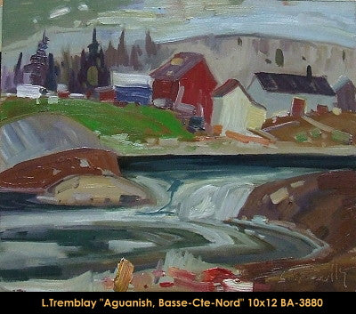 BA3880 - Louis Tremblay - Aguanish, Basse Cote Nord - 10x12