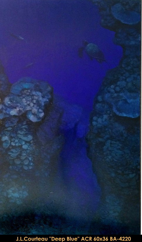 BA4220 - Jean-Louis Courteau - Deep Blue - 60x36