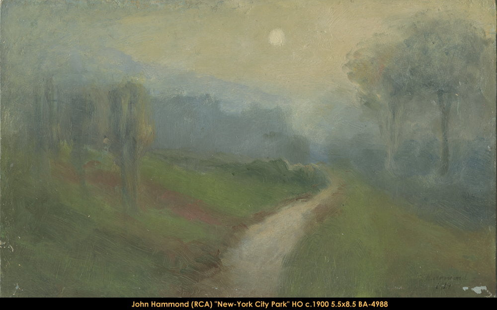 ba4988 - NEW YORK CITY PARK (1929) - JOHN HAMMOND  - 5.5X8.5