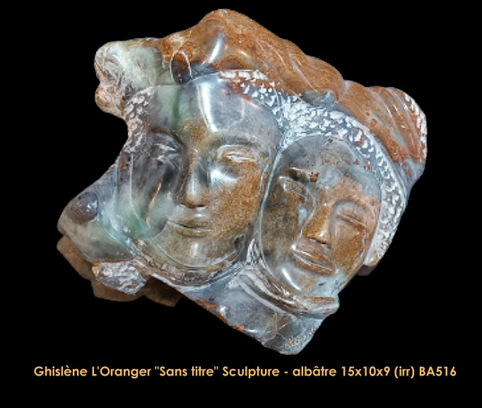 BA516 - Sans titre - SCULPTURE ALBÄTRE - G.L'Oranger