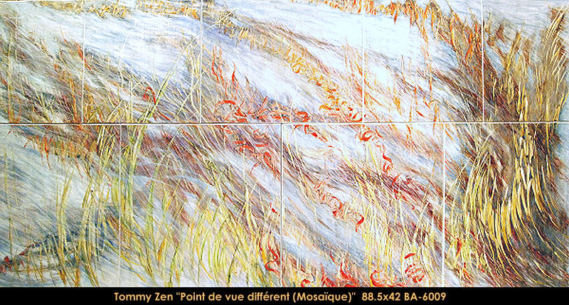 BA6009 - Point de vue différent - TOMMY ZEN - 42 X 88.5    **CCM**