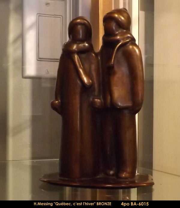 BA-615 - Quebec, c'est l'hiver - SCULPTURE - HEIDI MESSING