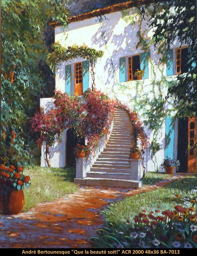 BA-7013 - Que la beauté soit! - ANDRÉ BERTOUNESQUE - 48x36