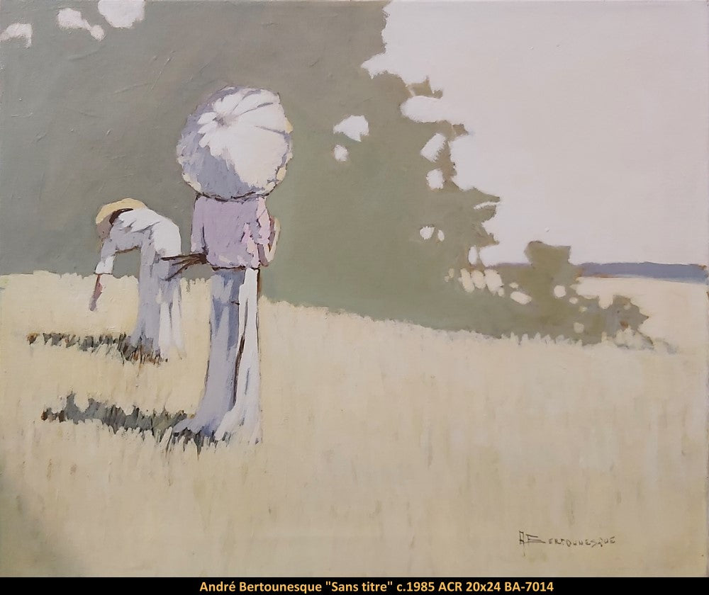 BA-7014 - Sans titre - ANDRÉ BERTOUNESQUE - 20x24