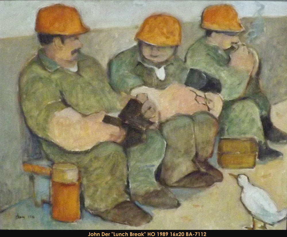 BA7112 - Lunch Break - JOHN DER - 16x20